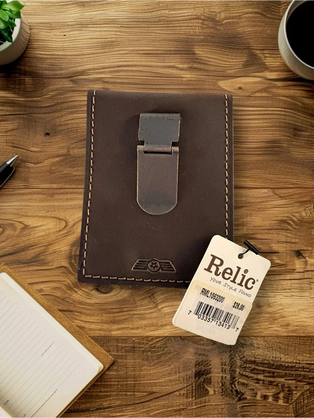 Relic slim leather
